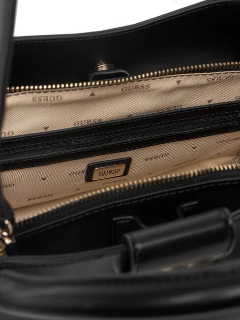 JANE Bolso de mano con bandolera NEGRO - Bolsos Mujer