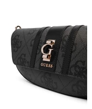GUESS ERENIA Bolso de hombro convertible bolsa de asas Vikky Large Roo Coalog - Bolsos Mujer - 4