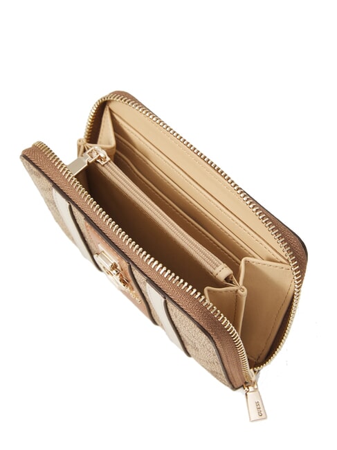 ERENIA Cartera mediana con cremallera LOGOTIPO DE LECHE - Carteras Mujer