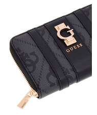 GUESS ERENIA Cartera mediana con cremallera bolsa de asas Vikky Large Roo Coalog - Carteras Mujer - 3