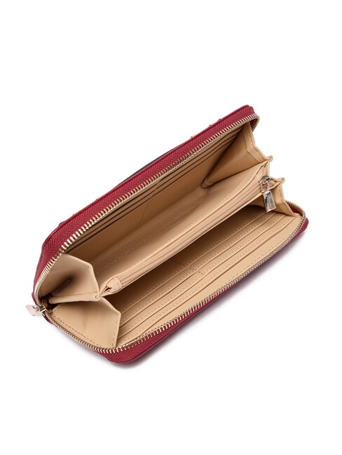 GREGORIA Cartera grande con cremallera y correa para la muñeca ROJO - Carteras Mujer