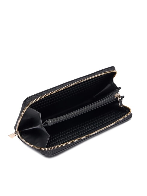 LAUREL 2 Cartera grande con cremallera y correa para la muñeca NEGRO - Carteras Mujer