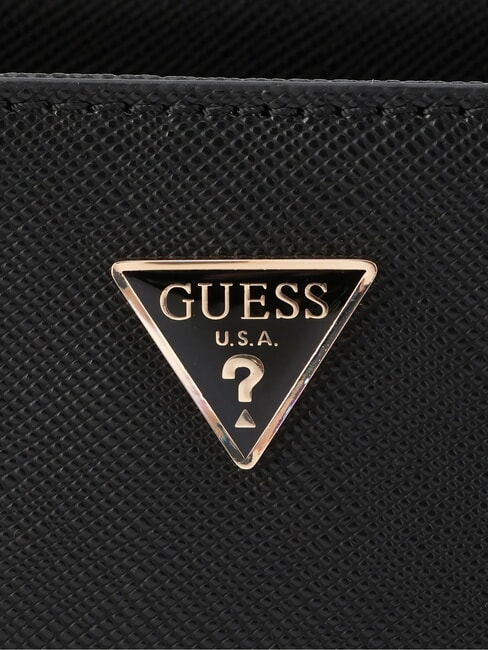 BOLENA Bolso de hombro con charm de corazón NEGRO - Bolsos Mujer