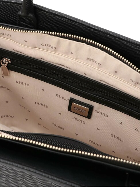 BOLENA Bolso de hombro con charm de corazón NEGRO - Bolsos Mujer