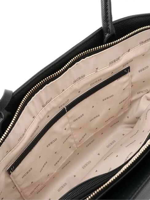 BOLENA Bolso de hombro con charm de corazón NEGRO - Bolsos Mujer