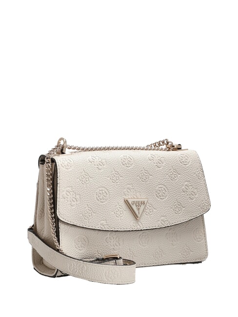 CRESIDIA II Bolso de hombro con solapa logotipo de hueso - Bolsos Mujer