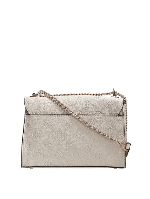 CRESIDIA II Bolso de hombro con solapa logotipo de hueso - Bolsos Mujer