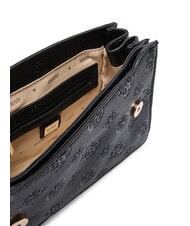 GUESS CRESIDIA II Bolso de hombro con solapa logotipo negro - Bolsos Mujer - 5