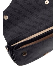 GUESS DEA Bolso de hombro con solapa bolsa de asas Vikky Large Roo Coalog - Bolsos Mujer - 4