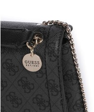 GUESS NOELLE 2 Bolso convertible con solapa bolsa de asas Vikky Large Roo Coalog - Bolsos Mujer - 3