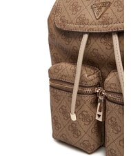 GUESS MANHATTAN 2 Mochila con 2 bolsillos LOGOTIPO DE LECHE - Bolsos Mujer - 4