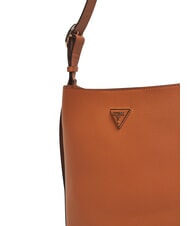 GUESS MERIDIAN 2 Bolso tipo cubo con bolsa COGNAC - Bolsos Mujer - 5