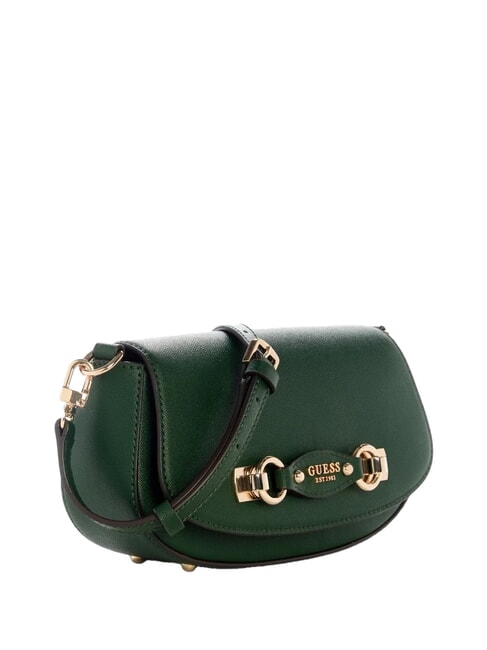 MIMINA Bolso de hombro con solapa bosque - Bolsos Mujer