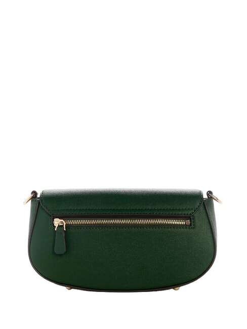 MIMINA Bolso de hombro con solapa bosque - Bolsos Mujer