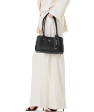 GUESS MERIDIAN 2 Bolso de hombro NEGRO - Bolsos Mujer - 5