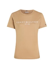 TOMMY HILFIGER TH 1985 Camiseta de algodón caqui clásico - camiseta - 3