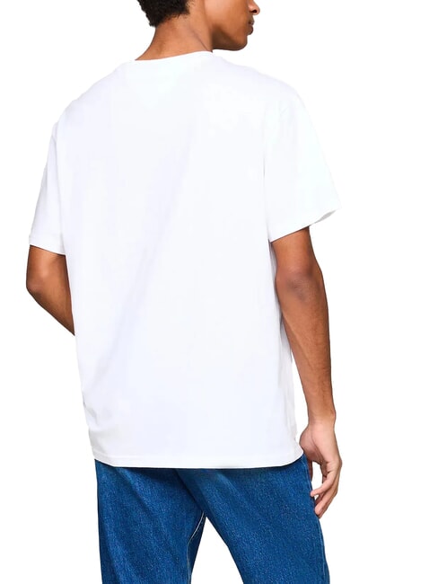 TH JEANS Paint Camiseta de algodón blanco - camiseta