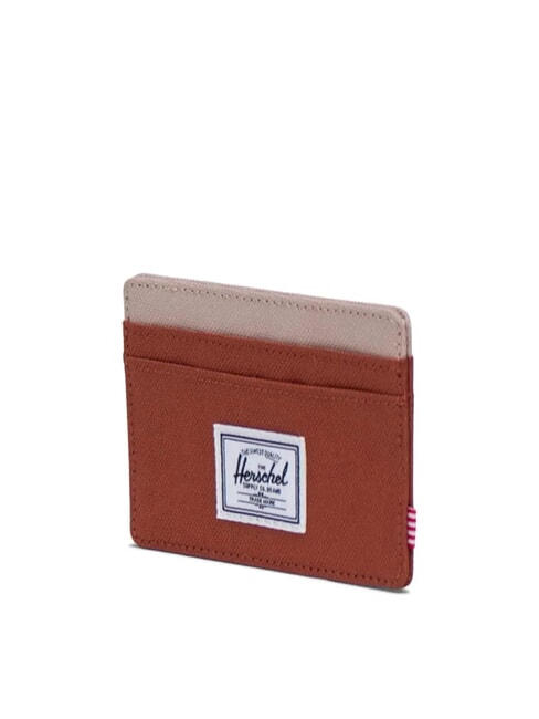 CHARLIE  Tarjetero plano chutney/taupe claro - Carteras Mujer