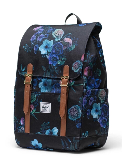 RETREAT  Mochila para PC de 14" noche floral - Mochilas Escuela & Tiempo Libre