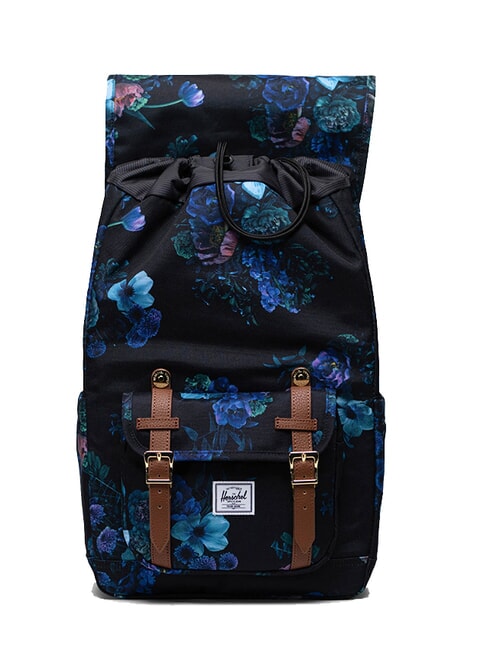LITTLE AMERICA MID mochila mediana noche floral - Mochilas Escuela & Tiempo Libre