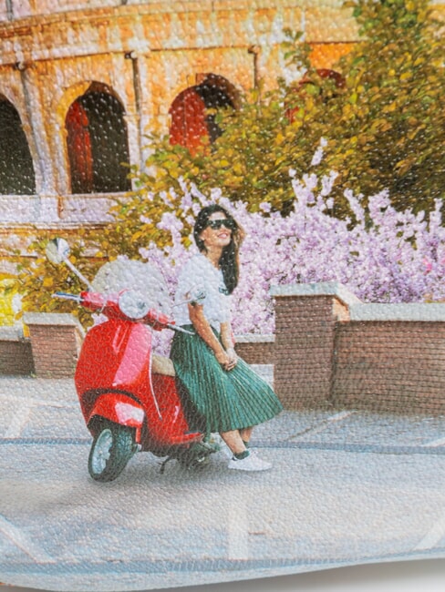 YESBAG  Bolso de hombro estampado Amor italiano - Bolsos Mujer