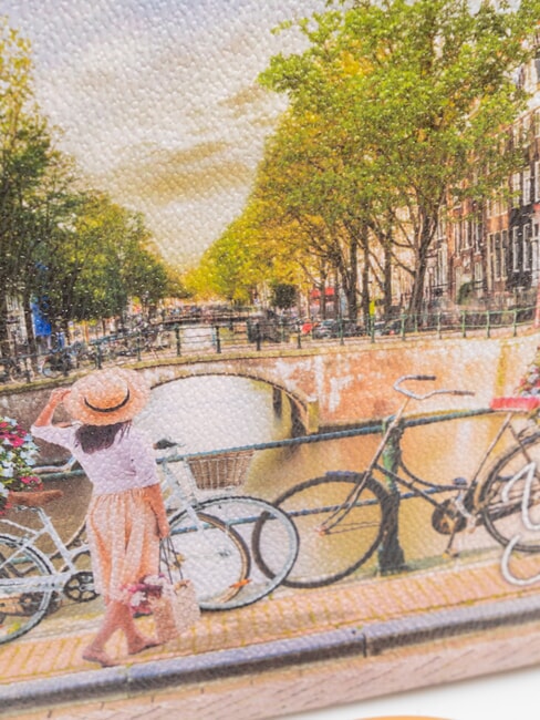 YESBAG Bolso de hombro con estampado bicicletas - Bolsos Mujer