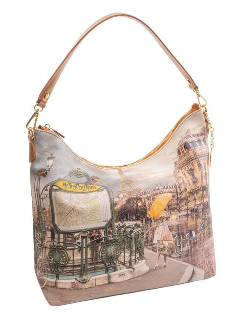 YESBAG Bolso de hombro tipo hobo Metro de París - Bolsos Mujer