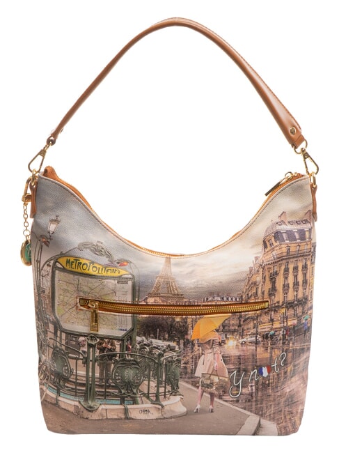YESBAG Bolso de hombro tipo hobo Metro de París - Bolsos Mujer