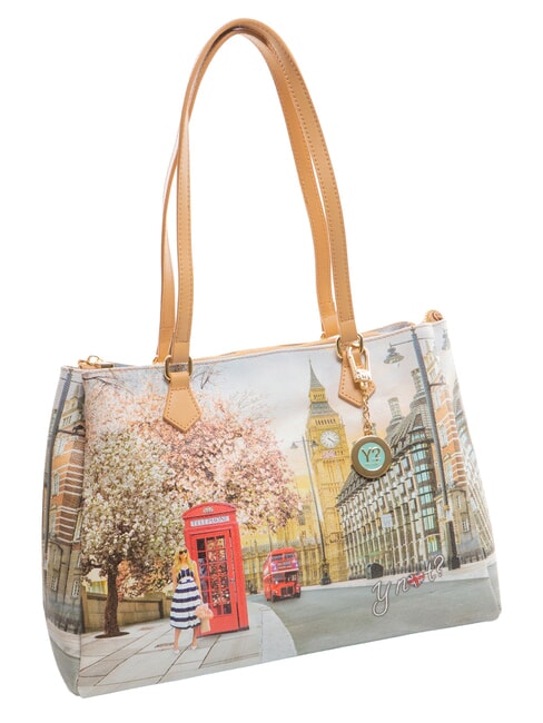 YESBAG Bolso de hombro Rosa inglesa - Bolsos Mujer