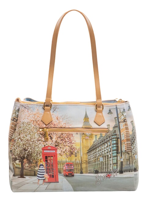 YESBAG Bolso de hombro Rosa inglesa - Bolsos Mujer