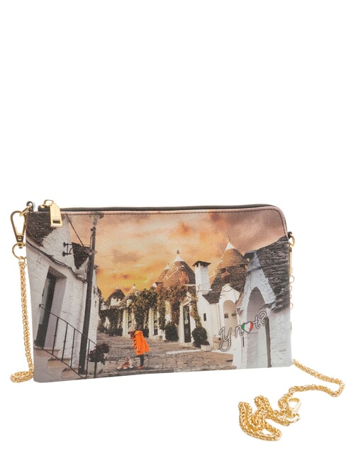 YESBAG Clutch Bolso de mano con bandolera La vida en trulli - Bolsos Mujer