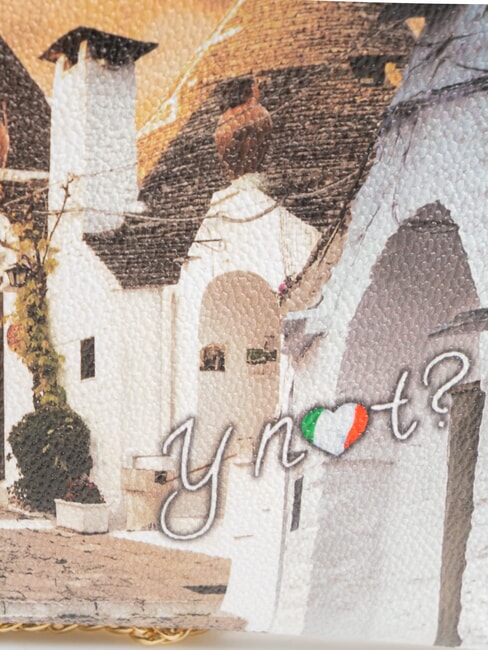 YESBAG Clutch Bolso de mano con bandolera La vida en trulli - Bolsos Mujer