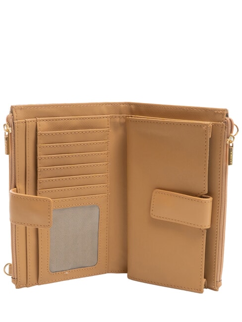 YESBAG SPECIAL Cartera grande con m&uacute;ltiples bolsillos Rosa inglesa - Carteras Mujer