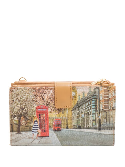 YESBAG SPECIAL Cartera grande con m&uacute;ltiples bolsillos Rosa inglesa - Carteras Mujer