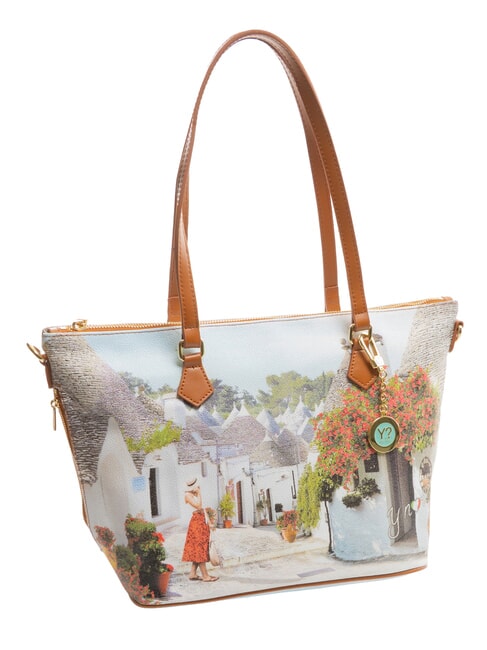YESBAG Bolso shopping con bandolera trullos - Bolsos Mujer