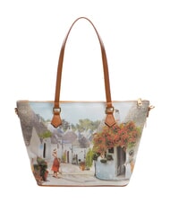 YNOT YESBAG Bolso shopping con bandolera trullos - Bolsos Mujer - 4