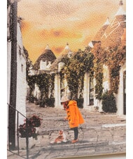 YNOT YESBAG Bolso de hombro estampado La vida en trulli - Bolsos Mujer - 3