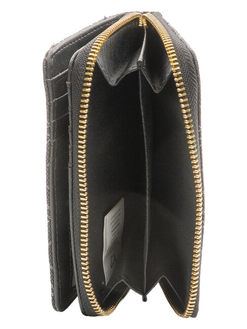 ROMANCE Cartera mediana con cremallera NEGRO - Carteras Mujer