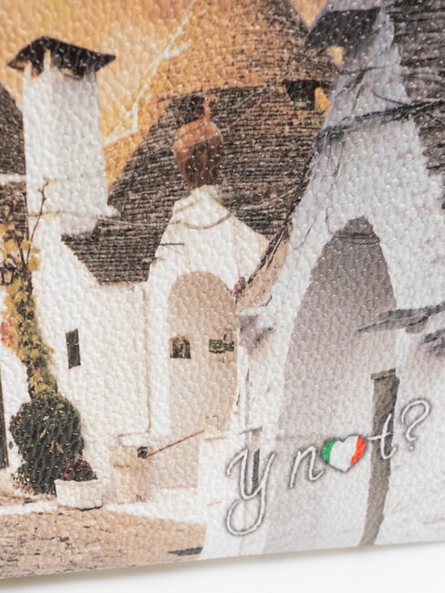 YESBAG Bolso de mano plano La vida en trulli - Bolsos Mujer