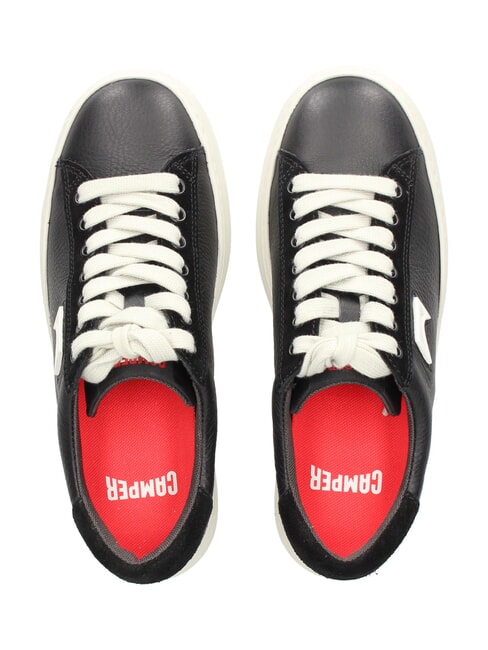 RUNNER FOUR Zapatillas de cuero negro - Zapatos Mujer