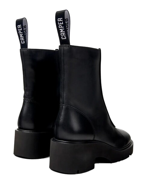 MILAH Botines de piel negro - Zapatos Mujer