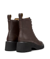 CAMPER MILAH Botines de piel marrón oscuro - Zapatos Mujer - 3
