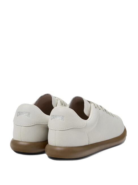 PELOTAS SOLLER Zapatillas de cuero blanco natural - Zapatos Mujer