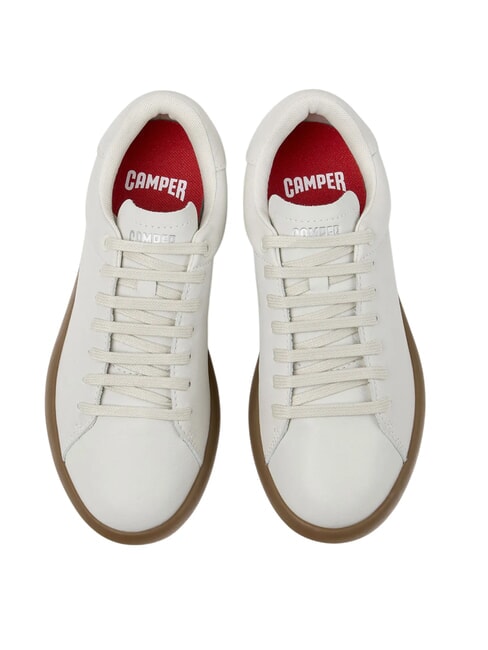 PELOTAS SOLLER Zapatillas de cuero blanco natural - Zapatos Mujer