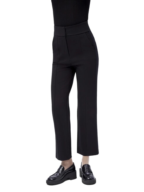 MILAH mocasines de cuero negro - Zapatos Mujer