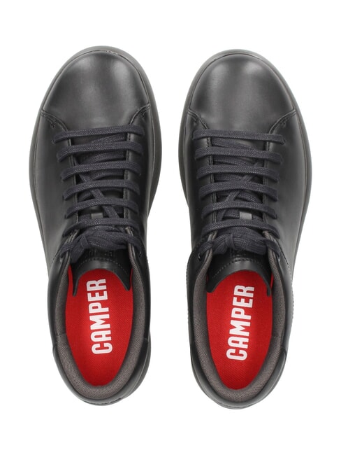 PELOTAS SOLLER Zapatillas de cuero negro - Zapatos Hombre