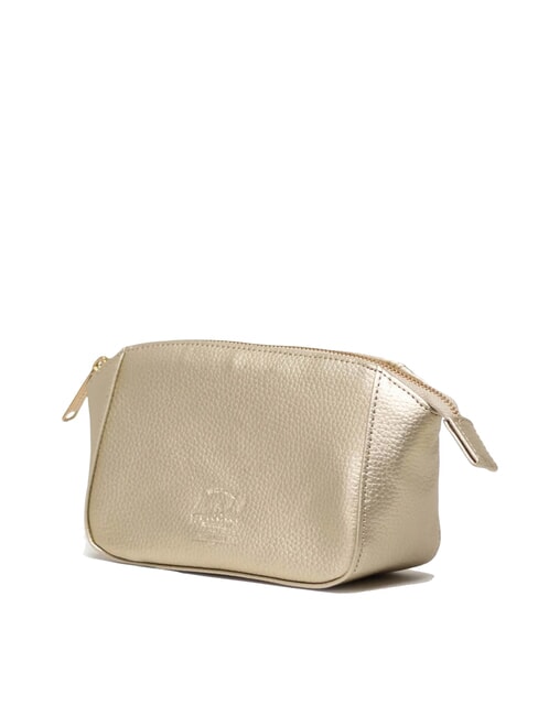 MILAN Pequeño estuche de belleza dorado metálico - Neceser