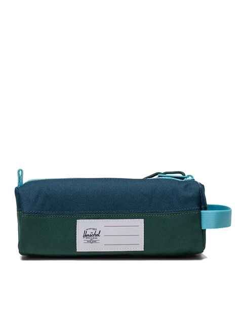 SETTLEMENT Estuche para lápices verde cazador/estanque reflectante/chorro de mar - Estuches y Accesorios