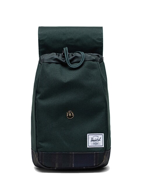 RETREAT Mochila de un solo hombro cuadros de invierno de abeto más oscuro - Mochilas Escuela & Tiempo Libre