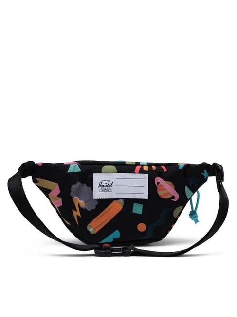 HERITAGE Bolsa con etiqueta de nombre &aacute;lbum de recortes negro - Ri&ntilde;oneras